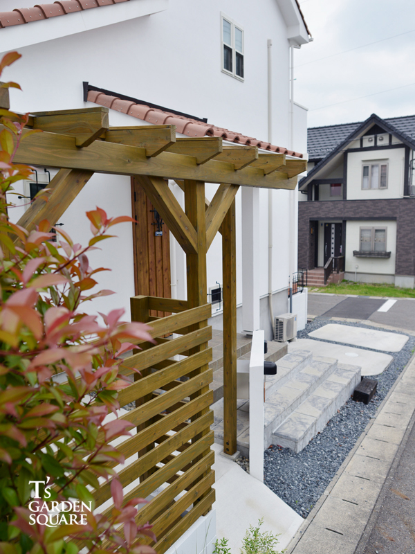 木製サイクルポート　イメージ