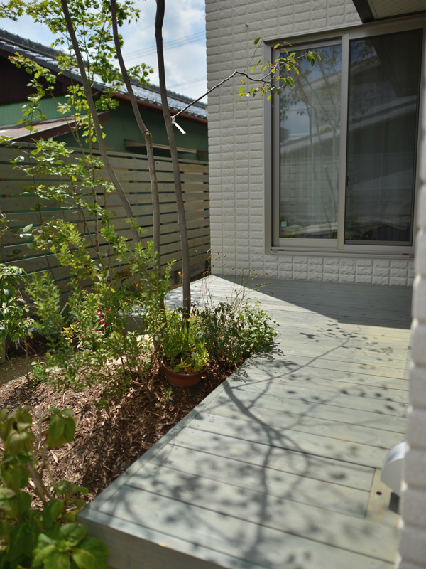 へーベルハウス　ウッドデッキ