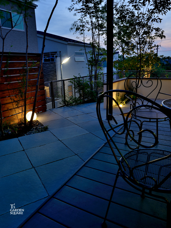 庭ライティング