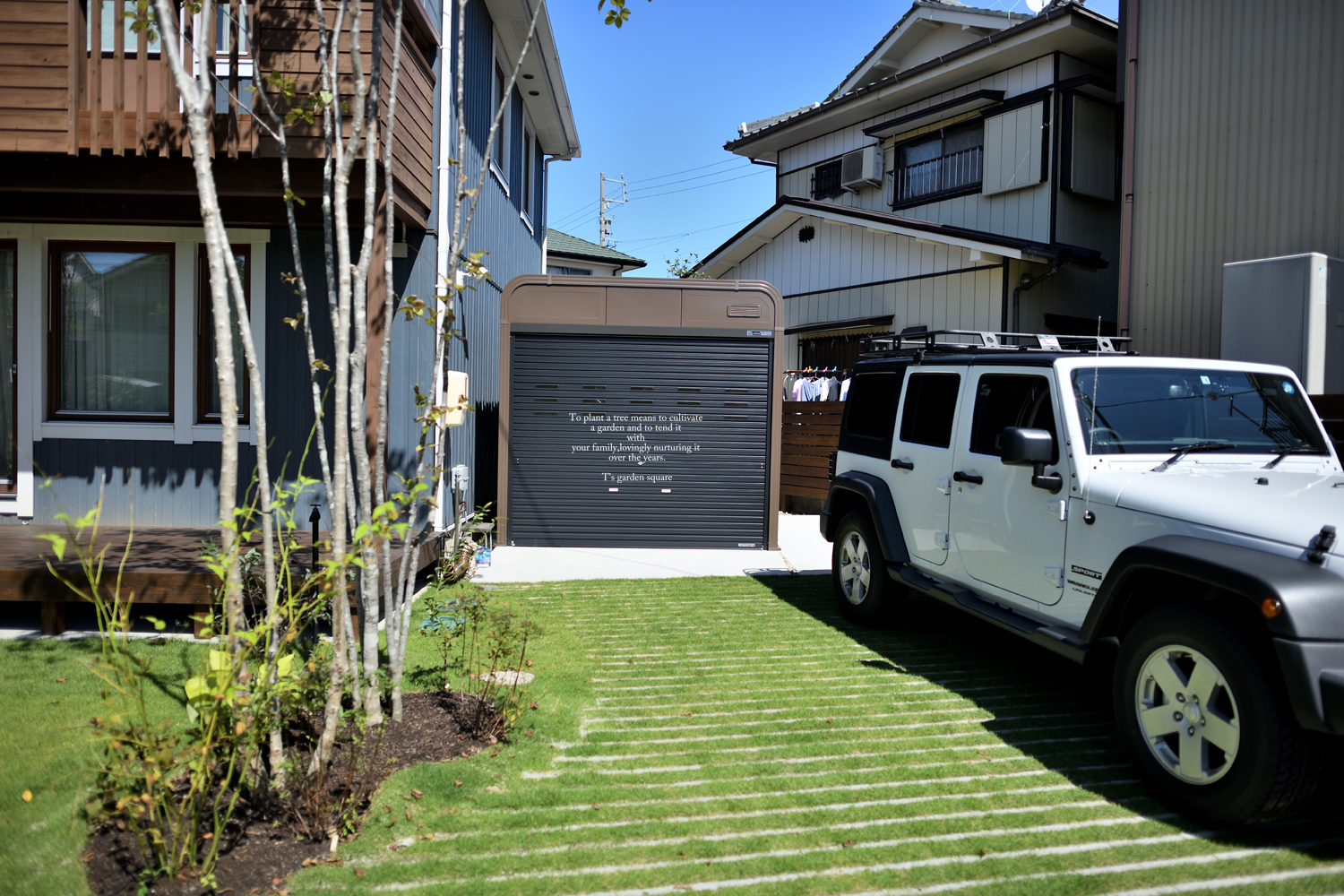 カッコイイバイクガレージ
