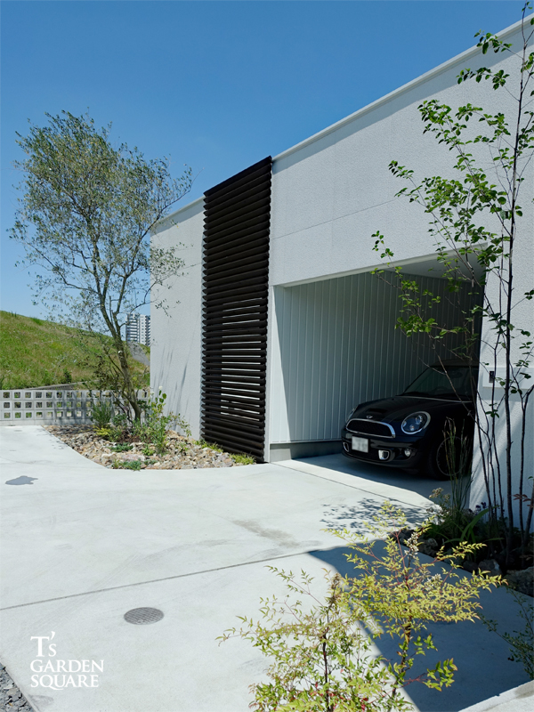 土間コンクリート打ちっぱなし仕上げ