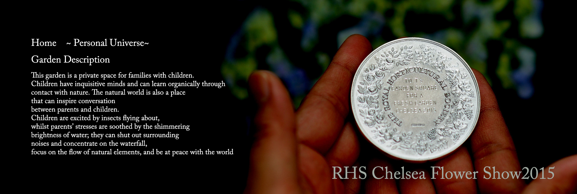Chelsea Flower Show2015 メダル