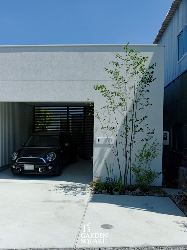 ミニクーパーのガレージ