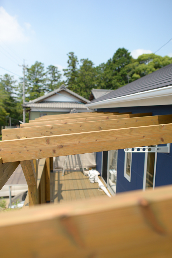 ウッドベランダ