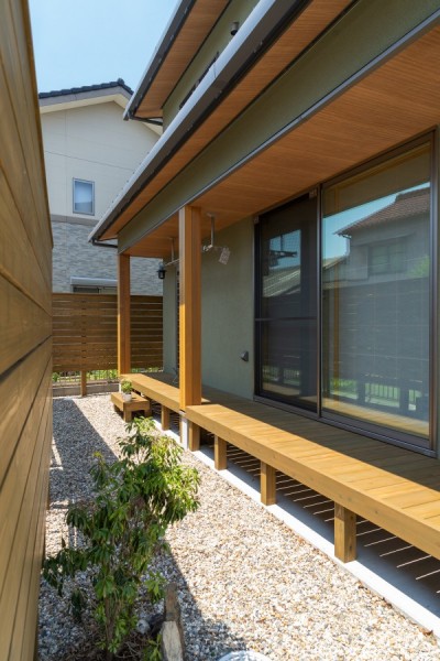 縁側腐らない木