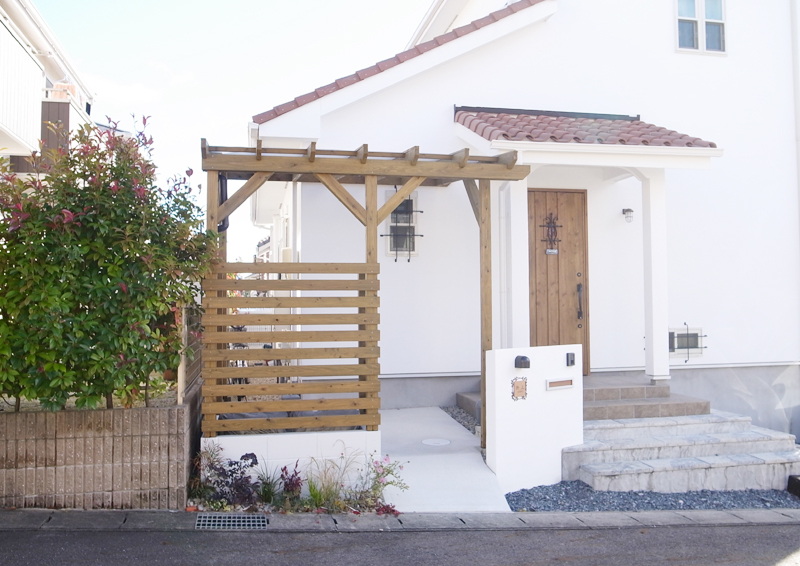 サイクルポート　木製