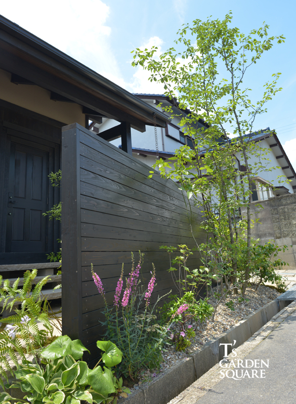 門袖雑木　イメージ