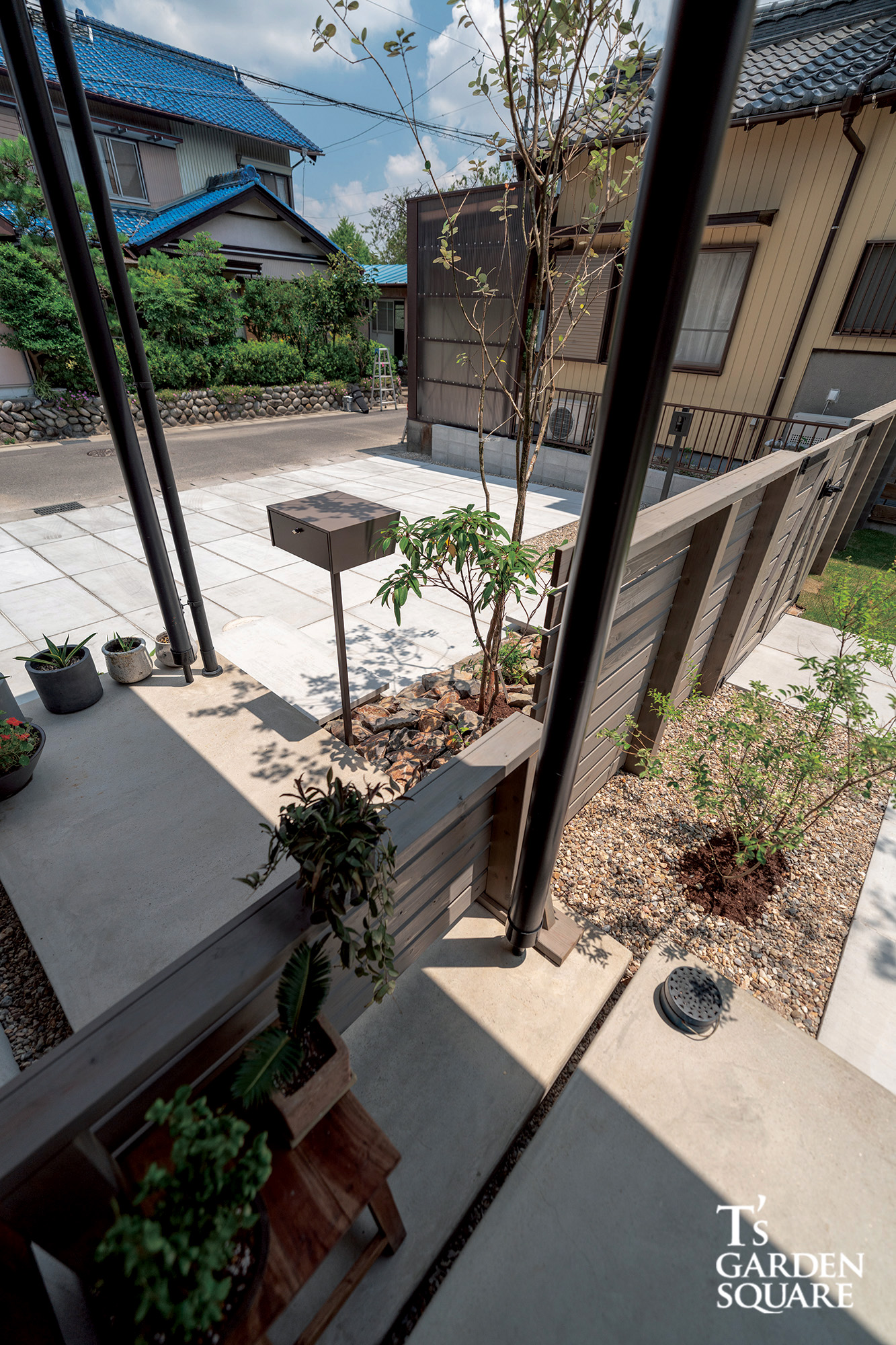 アプローチ階段