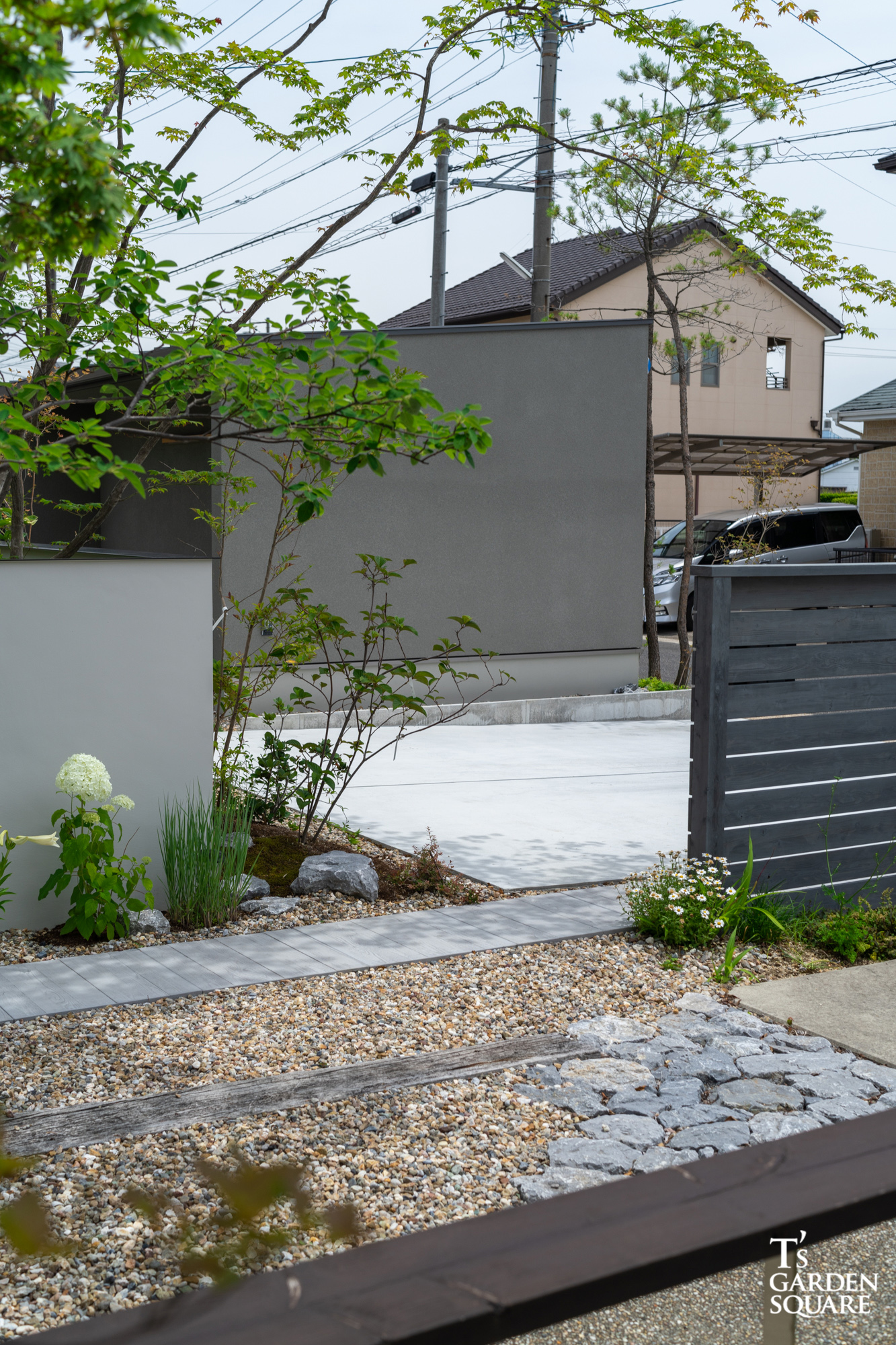 お父さん家から庭